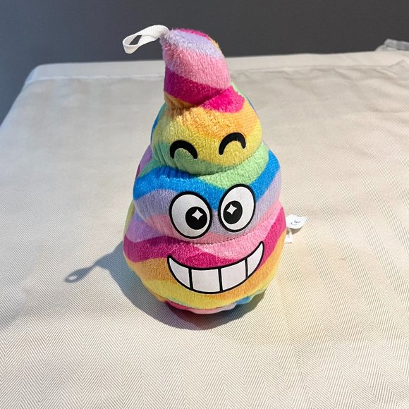 Set of 2 Emoji (Poonicorn + Rainbow Emoji) Plush Toys - Picture 8 of 9